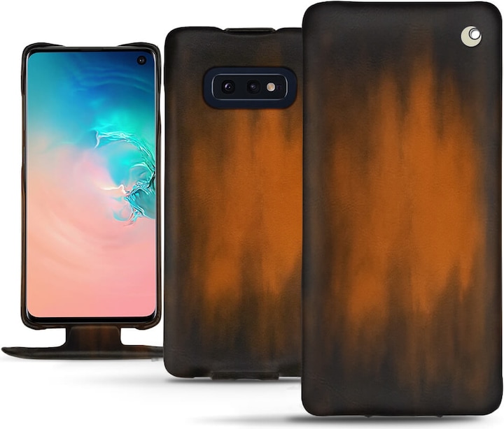 Actual product image Noreve Leather cover vertical (Samsung Galaxy S10e)