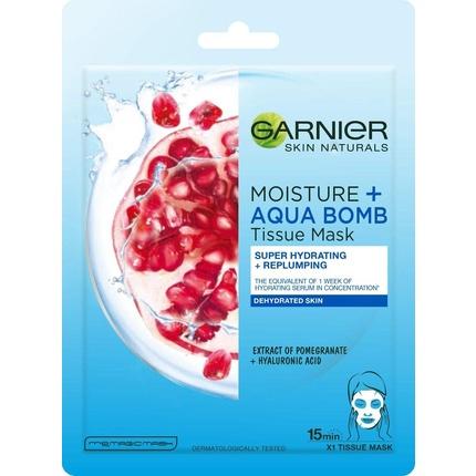 Actual product image Garnier Moisture & Aqua Bomb Super (Skin Tissue Superhydrating Mask) 28 g
