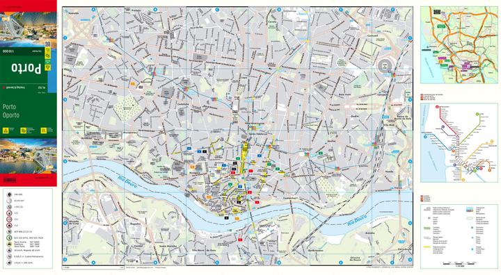Actual product image freytag&b.Porto, City map 1:15,000, Ci