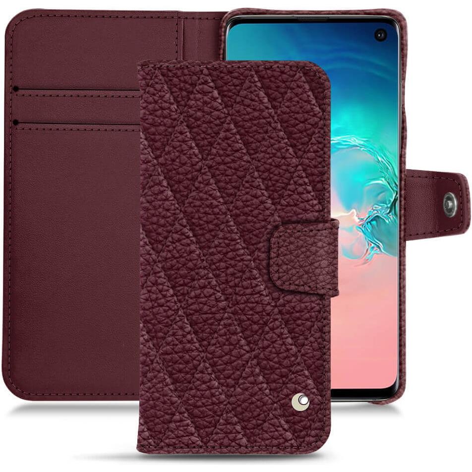 Thumbnail - Noreve Lederschutzhülle Wallet (Samsung Galaxy S10e), Smartphone Hülle, Violett