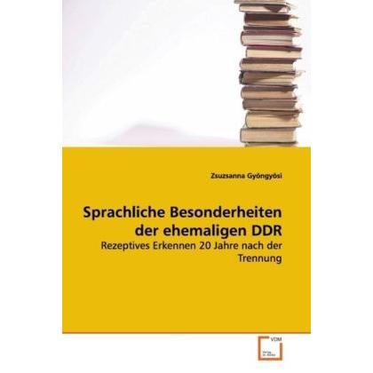 Sprachliche Besonderheiten der ehemaligen DDR, Fachbücher