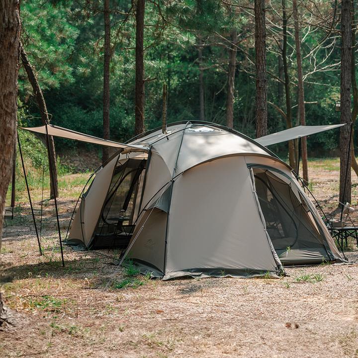 Actual product image Naturehike Shandi tent for two bedrooms cnk2300zp030-grey (Dome tent, 2 persons)