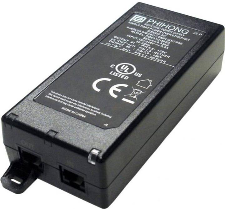 Phihong PoE Injektor (802.3af (PoE), 60 W)