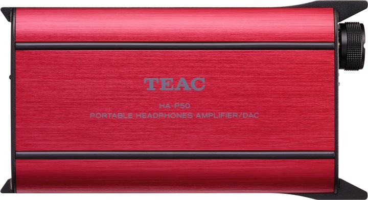 Produktbild TEAC HA-P50 Rot (Gain-Schalter, USB-DAC)