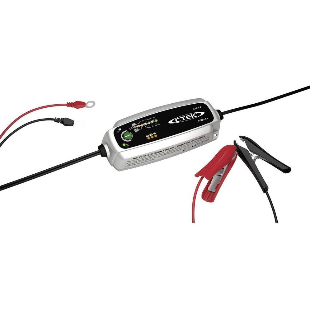 Ctek, Caricabatterie per auto, MXS 3.8 Power Kit 40-765 Automatikladegerät 12 V 3.8 A (12V, 3.80 A)