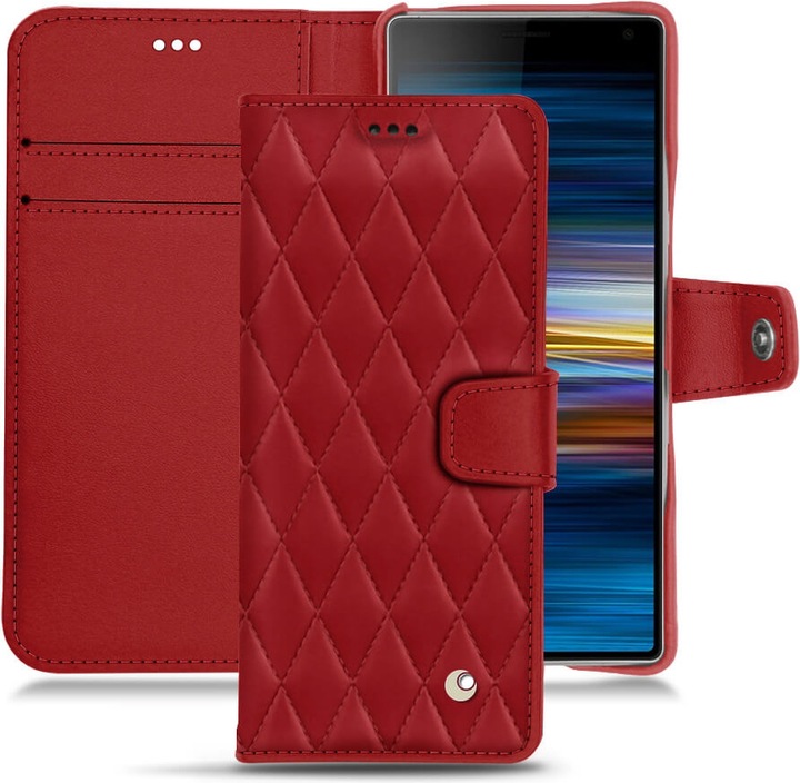 Noreve Lederschutzhülle Wallet (Sony Xperia 10)