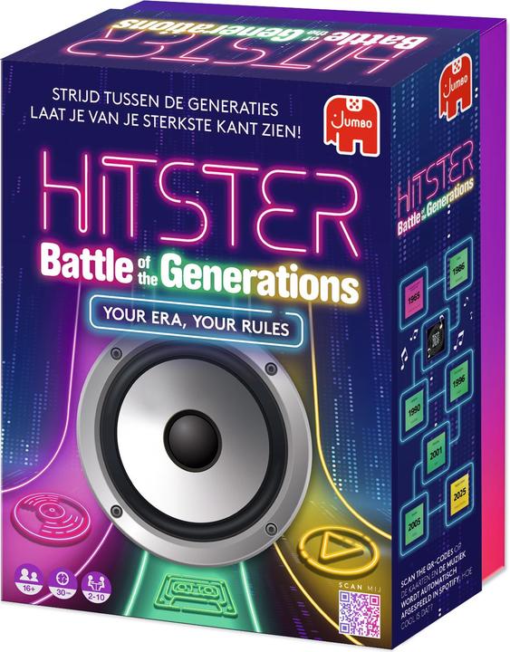 Image du produit Jumbo Spiel Hitster Battle Of The Generations (2 - 10 Joueur)