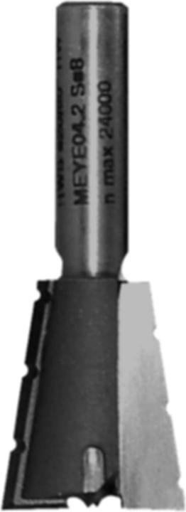 Meyer Schwalbenschwanzfräser HM zu Gratleistenprofil