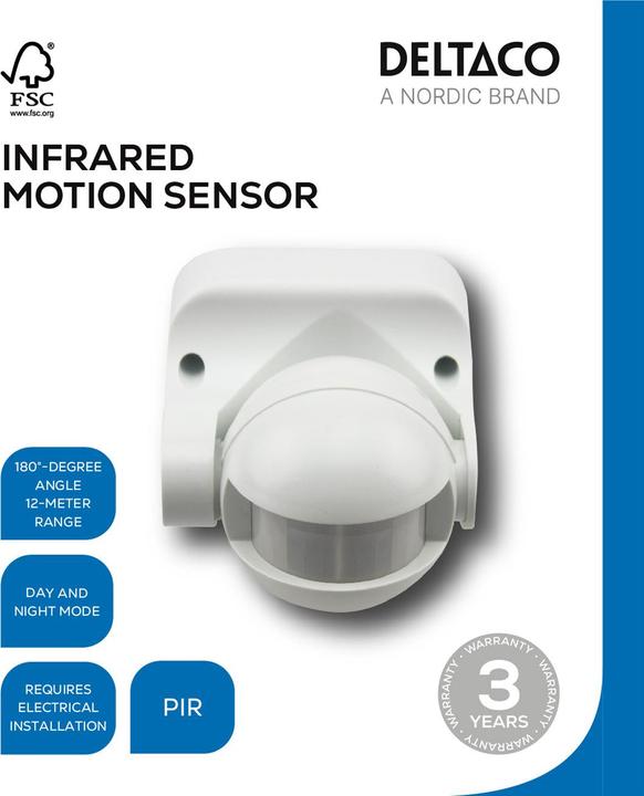 Produktbild Deltaco PIR-100 Motion Sensor