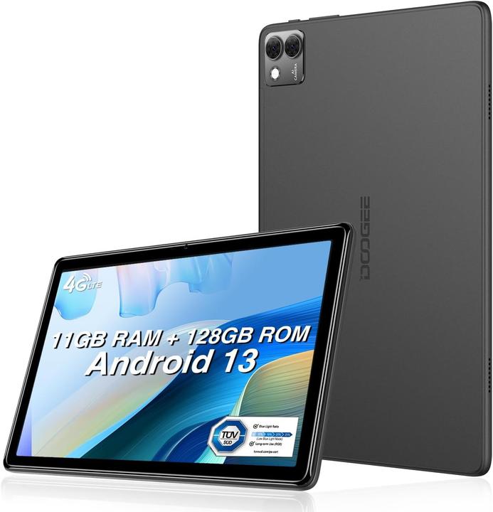 Actual product image Doogee T10S (Tablette 4G - 10.1", 128 Go, 6 Go RAM) Gris (4G, 10.10", 128 GB, gris)