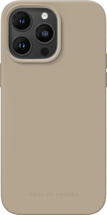 Actual product image iDeal Of Sweden Designer Silicone Cover beige (Apple iPhone 14 Pro Max)