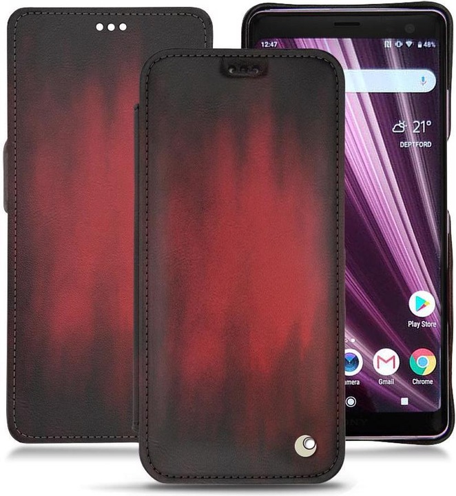 Actual product image Noreve Leather case horizontal (Sony Xperia XZ3)