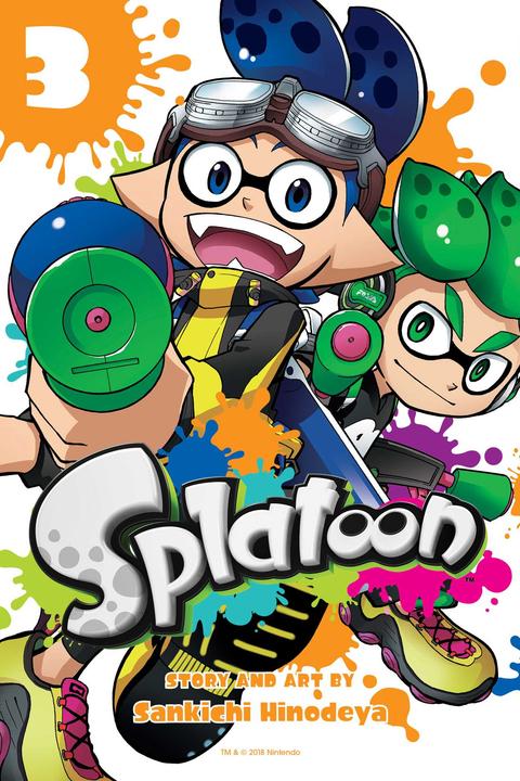 Produktbild Splatoon, Vol. 3 (Englisch, Sankichi Hinodeya, 2018)