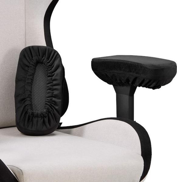 Dutzo Armlnspude st til gamingstole - Sort - Memory foam