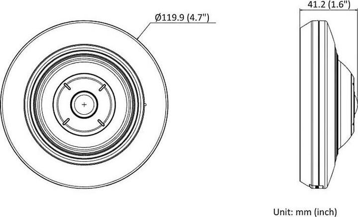 Produktbild Hikvision DS-2CD2955G0-ISU (2560 x 1920 Pixels)