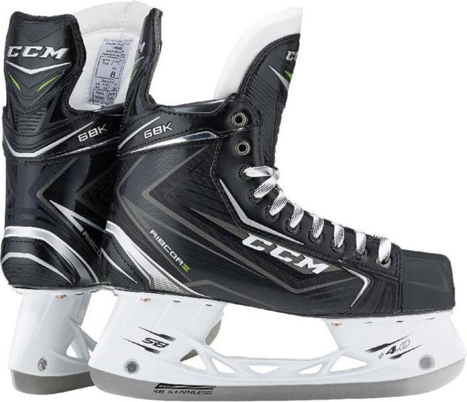 Actual product image CCM Ribcor 68K JR hockey skates (2E, JR-INT 5 - 38.5) (38.5)
