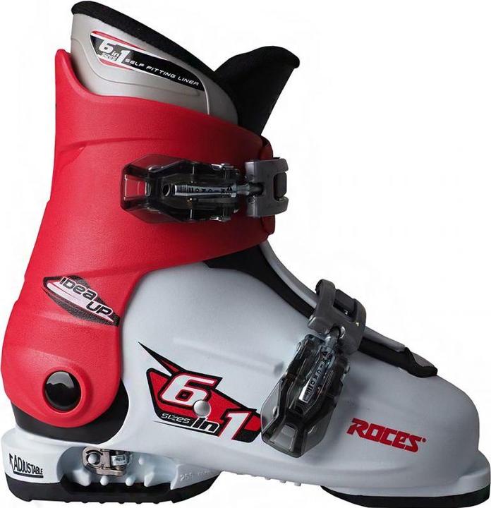Produktbild Roces Skischuhe Idea Up weiss-rot-schwarz JUNIOR 450491 15 (30, 31, 32, 33, 34, 35)