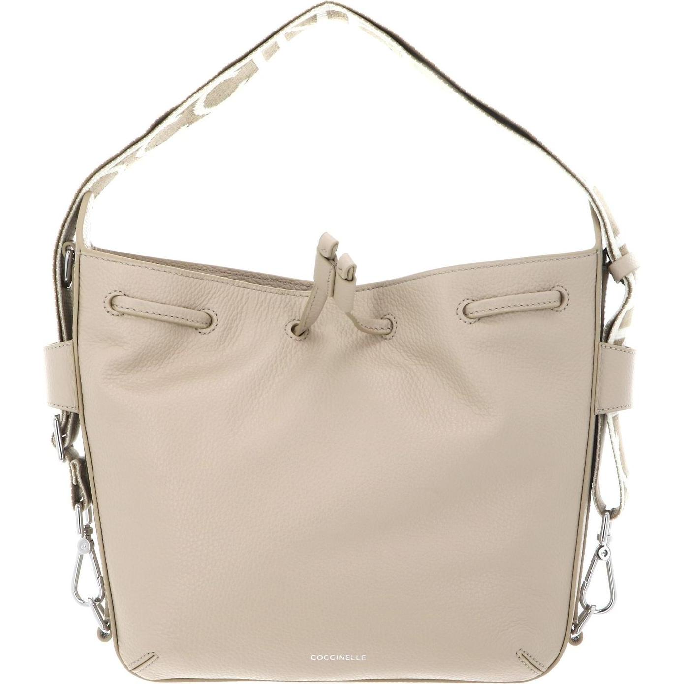 Coccinelle, Donne, Borsetta, Gretel Ribbon Crossbody Bag, Beige