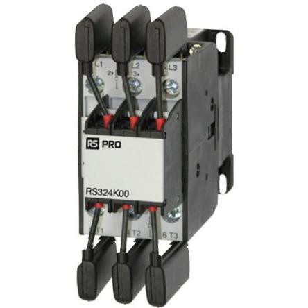 Thumbnail - Rs Pro Leistungsschütz 230 V-Spule, 3 400 V / 24 A 20 kVA, Relais