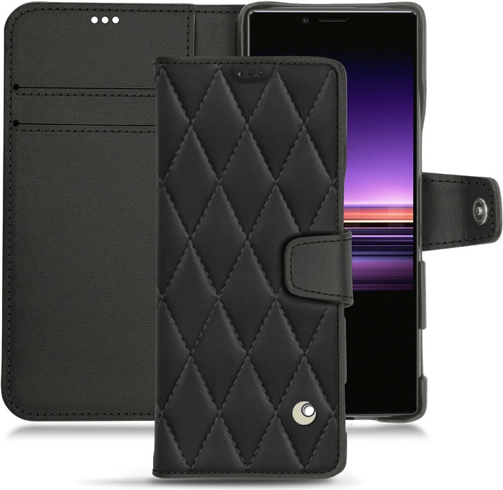 Noreve Lederschutzhülle Wallet (Sony Xperia 1)