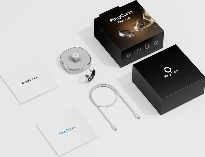 Immagine prodotto RingConn Smart Ring Gen 2 Air (10, Argento)