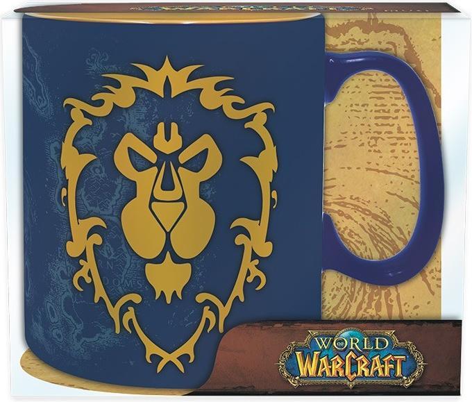 Actual product image ABYstyle WORLD OF WARCRAFT - Mug - 460 ml - Alliance - box x2 (460 ml, 1 x)