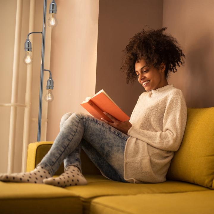 Image du produit Relaxdays Lampe debout (E27)