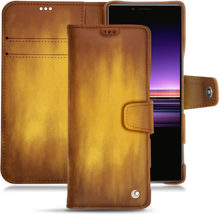 Produktbild Noreve Lederschutzhülle Wallet (Sony Xperia 1)