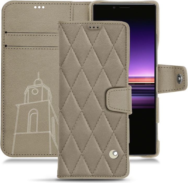 Produktbild Noreve Lederschutzhülle Wallet (Sony Xperia 1)