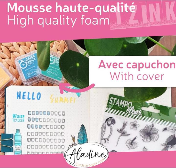 Produktbild I Am Creative Stempelkissen Quick dry bunt, 10er Set