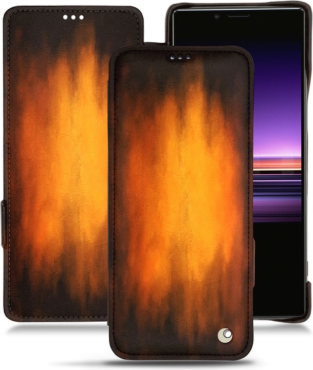 Actual product image Noreve Leather case horizontal (Sony Xperia 1)
