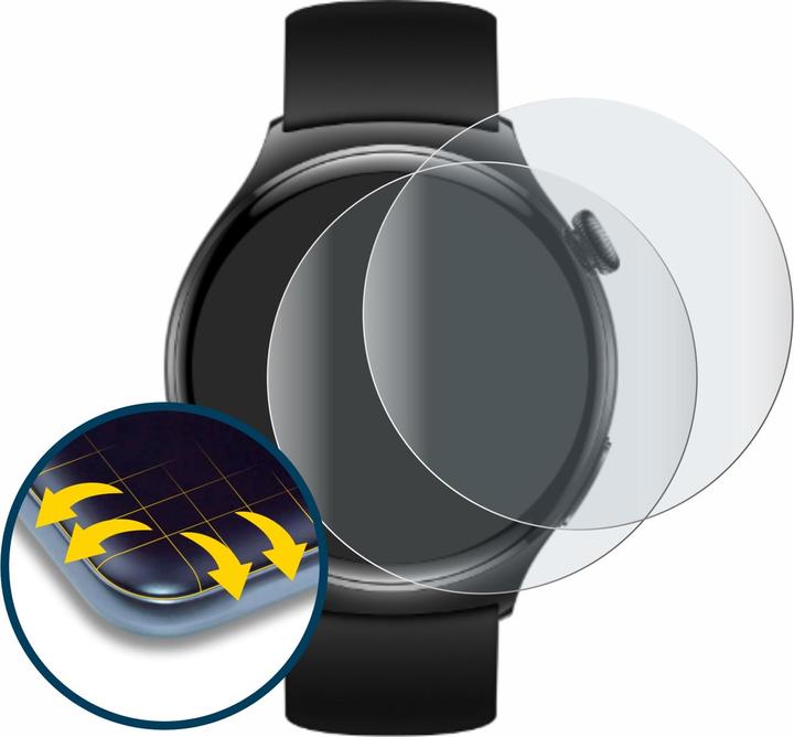Actual product image BROTECT Full-Cover Protector Matte (Watch 4)