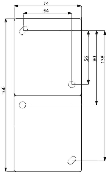 Actual product image Busch-Jaeger Socket,vertical,2gang