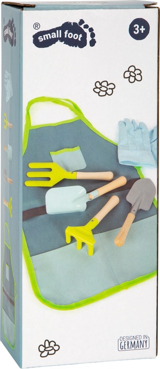 Actual product image small foot Garden apron with garden tools