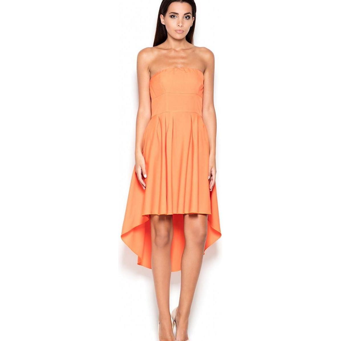 Lenitif, Kleider, Alltagskleid, Orange, (XL)