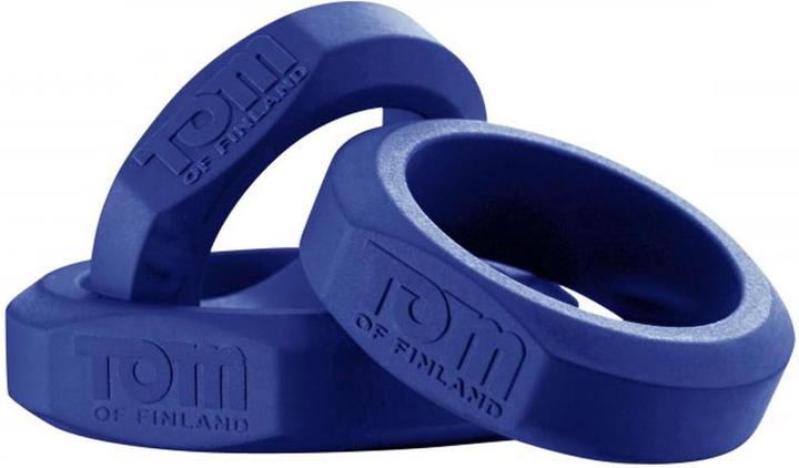 Actual product image Tom of Finland Penis ring set (3.80 cm)