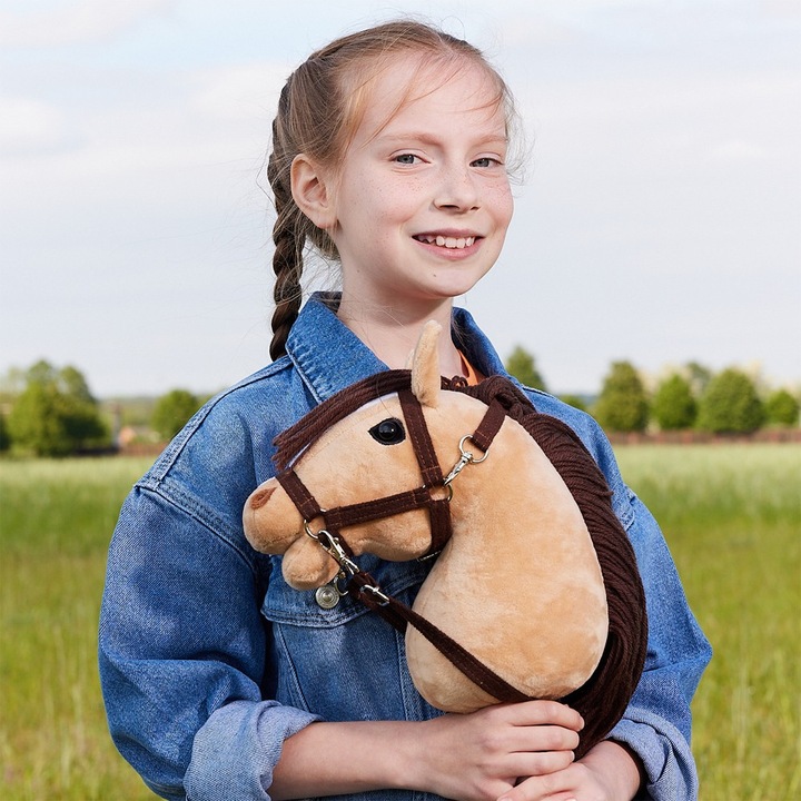 Image du produit No Name Cheval de bois HOPPIHORSE A4 beige