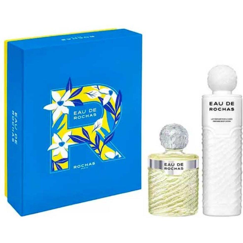 Rochas, Set regalo bellezza, Eau De Eau De Toilette Spray 220ml Set 2 Pieces (Set di profumi)