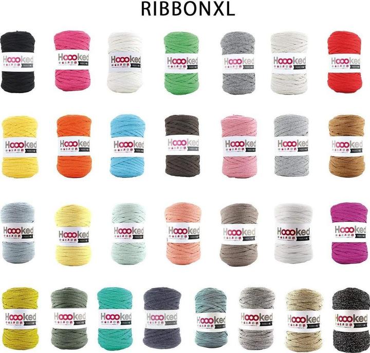 Actual product image Hoooked Ribbon XL (120 m)