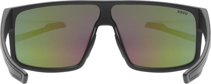 Actual product image Uvex Sports LGL 51 (Black Matt (Green), mirror green (S3))