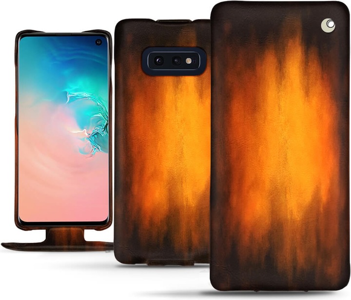 Actual product image Noreve Leather cover vertical (Samsung Galaxy S10e)