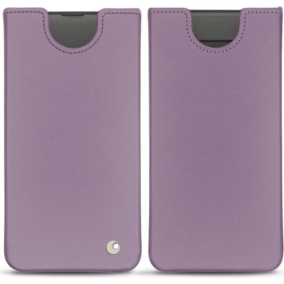 Noreve Lederschutzhülle (Samsung Galaxy S10), Smartphone Hülle, Violett