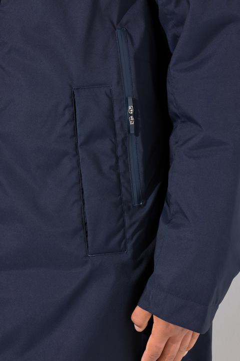 Image du produit Laurasøn Manteau technique à capuche, fermeture éclair à double sens, double poche (L)