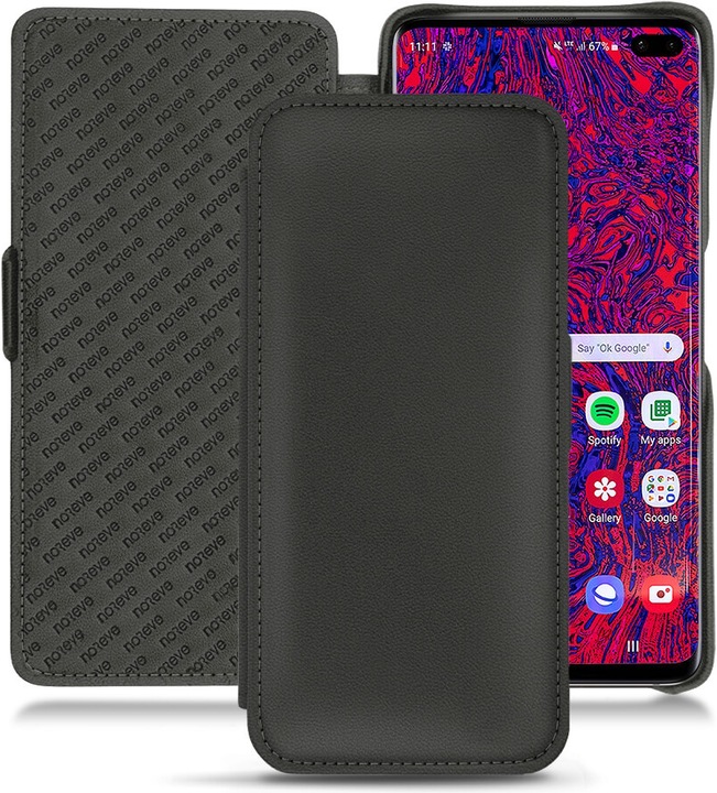 Produktbild Noreve Lederschutzhülle horizontal (Samsung Galaxy S10+)
