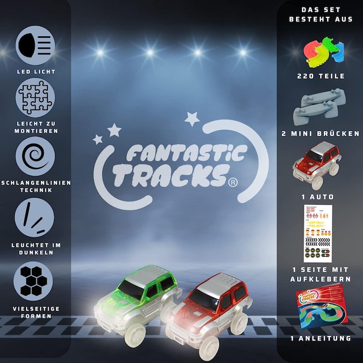 Immagine prodotto Fantastic Tracks 220 Teile
