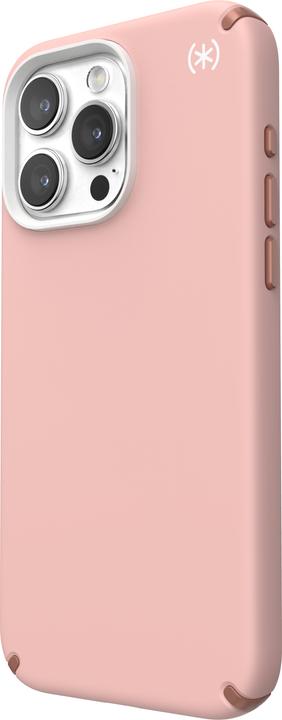Actual product image speck Presidio2 Pro + MS Apple iPhone 15 Pro Max Dahlia Pink - with Microban (Apple iPhone 15 Pro Max)