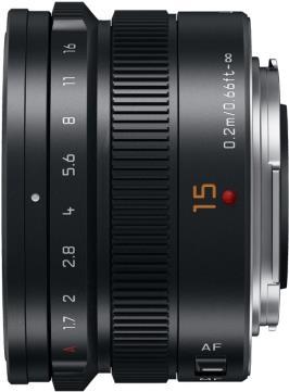 Produktbild Panasonic 15mm f/1.7 Leica DG Summilux ASPH. (Micro Four Thirds, Micro Four Thirds)