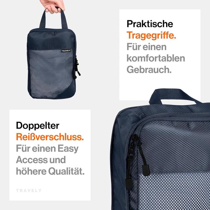 Produktbild Travely 5-teiliges Packwürfel-Set