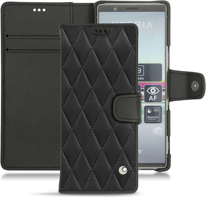 Noreve Lederschutzhülle Wallet (Sony Xperia 5)