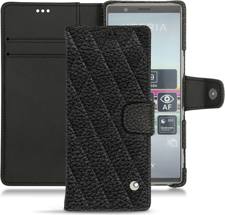 Noreve Lederschutzhülle Wallet (Sony Xperia 5)